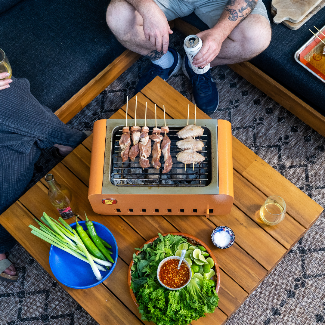 *Preorder Now* Thaan Grill, Tabletop Charcoal Grill, 18"