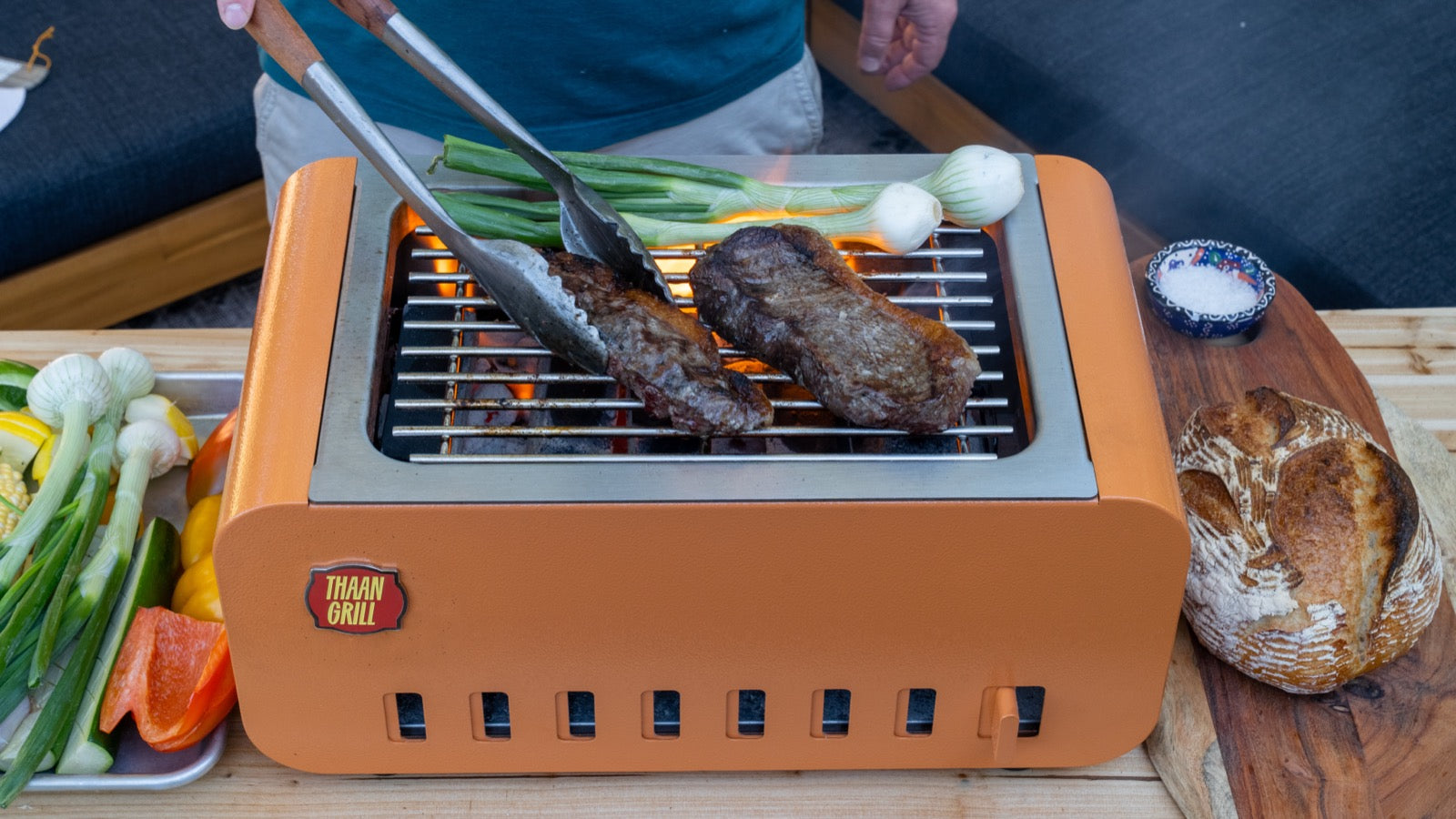 Steaks with true steakhouse crust