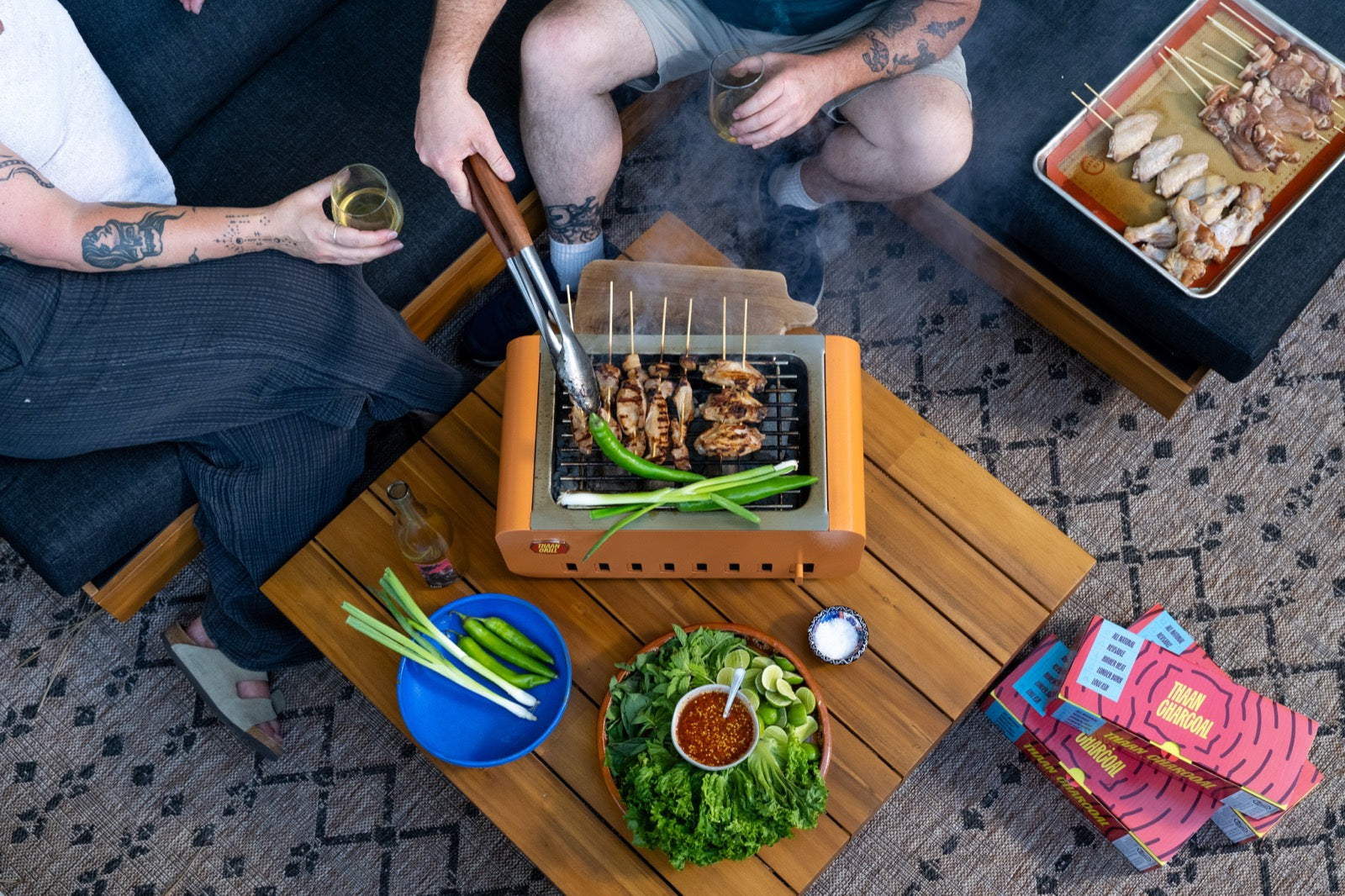 Home cooking with Thaan Grill