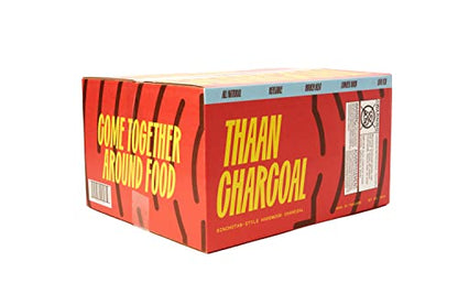 Thaan Charcoal, Chef's Choice Premium Grilling Charcoal, Log Style, 6 x 5lb