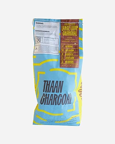 Thaan Charcoal, Large Lump Hardwood Charcoal, 7.7lb